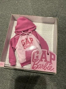 NEW Barbie Signature Gap x Barbie Doll-Sized Hoodie TOP FASHION -SOLD OUT HTF - Picture 1 of 4