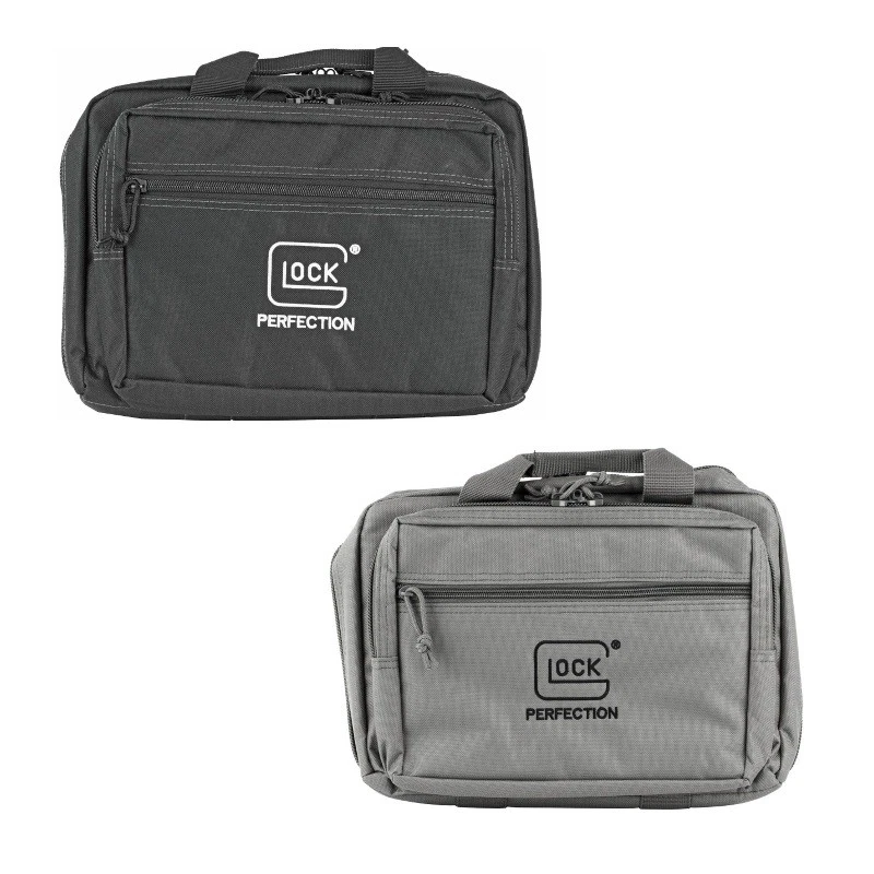 Glock OEM Double Pistol Range Bag w/ Carry Handle Dual Padded Handgun Case - Image 1 of 1