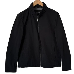 Marc New York Andrew Marc Finn Bonded Mens Jacket Size Small All Weather Black - Picture 1 of 22