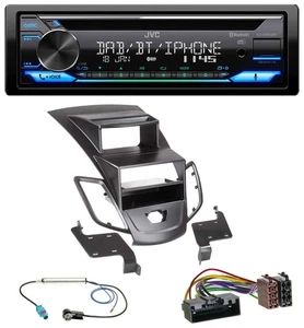 JVC Bluetooth MP3 USB DAB CD Autoradio für Ford Fiesta 10-17 Display schwarz - Bild 1 von 9