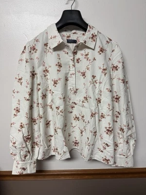 Camisa Floral Tejida Vineyard Vines Popover Talla XL NUEVA CON ETIQUETAS  Foto 1 de 4