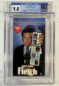 VHS — CGC 9.8/A+ FLETCH || 1985 Retro MCA - Picture 1 of 6