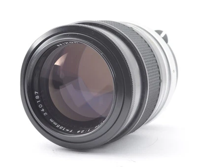 【Excelente Como Nuevo】 Nikon NIKKOR-Q Auto 135mm f/2.8 Lente No Ai Prime de... - Imagen 1 de 4
