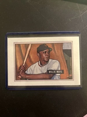 1986 C.C.C. 1951 Bowman Reprints Willie Mays #305 - Image 1 of 2