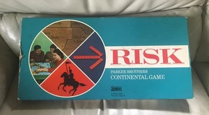 Vintage - 1968 - RISIKO Continental Spiel von Parker Brothers. - komplette Holzstücke - Bild 1 von 13