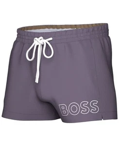 Hugo Hugo Boss Men Regular fit Swim Trunks Swimwear XXL Purple Solid - Picture 1 of 1
