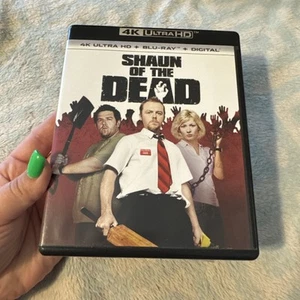 Shaun of the Dead (2004) 4K Ultra HD/Blu-ray! Horror Comedy. 2 Discs. VG** - Picture 1 of 5