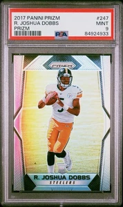 Panini Prizm #247 R. Joshua Dobbs Prizm 2017 PSA 9 - Imagen 1 de 2