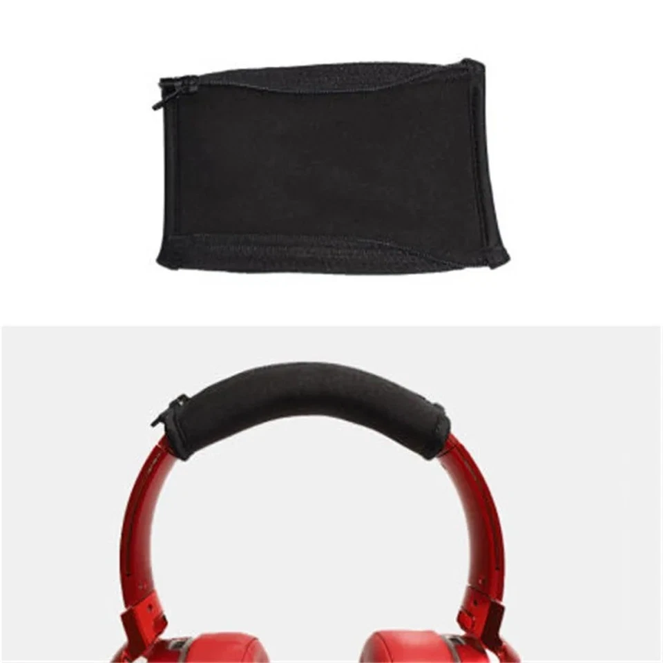 Oreillettes casque cache-oreilles mousse cuir PU souple pour Sony NWZ-WH505 WH30 - Photo 1/4