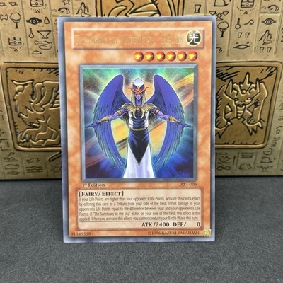 Yugioh The Agent of Judgment - Saturn AST-006 1st Edition Ultra Rare NM - Image 1 of 2