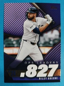 2025 Topps Series 2 - Ops Best Riley Greene #OPS-24 Detroit Tigers - Bild 1 von 2