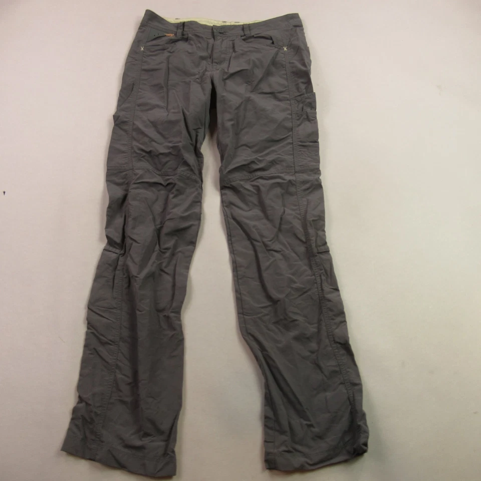 Patagonia Pants Womens 4 Cargo Pockets Straight Leg Casual Outdoors Gray - Image 1 of 4