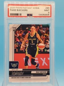 2025 Panini Instant WNBA #80 Paige Bueckers Rookie RC PSA 9 - Bild 1 von 2