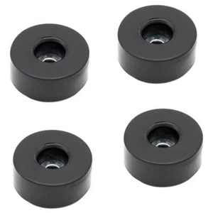 4 Gummifüße 38x15 Gummifuß Boxenfüße Lautsprecher Fuß Case Geräte Füße Adam Hall - Bild 1 von 5
