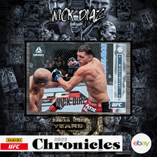 Nick Diaz Luminance Insert Card 2022 Panini Chronicles UFC No. 153