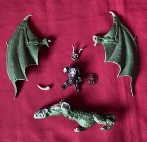 Azhag The Slaughterer On Wyvern Teile Orks & Goblins Metall Warhammer (UB55) - Bild 1 von 7