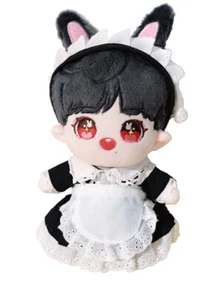 Grembiule grembiule fascia accessori 15 cm 20 cm peluche bambola vestiti damigella vestito - Foto 1 di 14