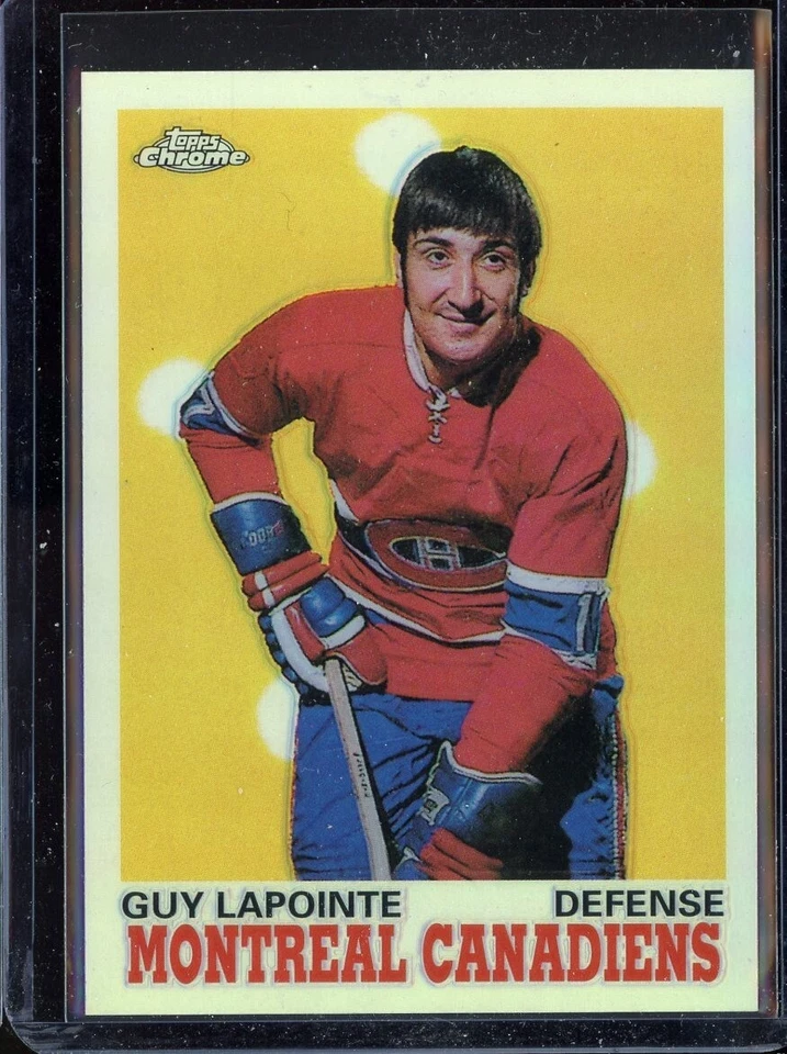 2001-02 Topps Chrome Reprint Refractors #7 Guy Lapointe - Image 1 of 1