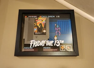 Friday The 13th NES Video Game Cartridge Display 8-Bit Retro Jason - Picture 1 of 11