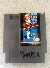 Super Mario Brothers & Duck Hunt - NES Nintendo Vintage