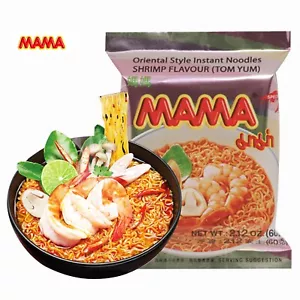 Mama Garnelen Tom Yum Instantnudeln 2,12 x 30 Packungen ~ US-VERKÄUFER, SCHNELLER VERSAND - Bild 1 von 4