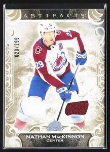 2024-25 Upper Deck Artifacts Material Gold Parallel Nathan MacKinnon /299 #13 - Picture 1 of 3