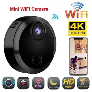 Wireless Mini WiFi Camera Home Security Camera IP CCTV Surveillance Night Vision - Picture 1 of 12
