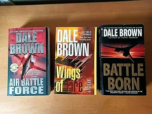 3 Patrick McLanahan novels-Dale Brown-paperbacks-free shipping - Foto 1 di 1