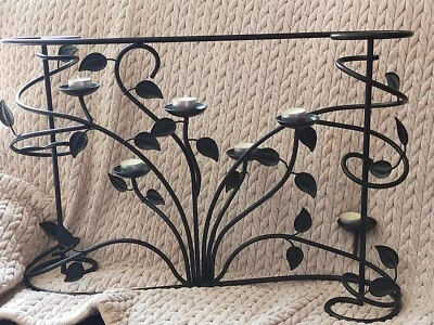 Porte bougies PartyLite en fer forgé pour 6 bougies - Photo 1/4