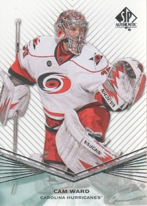 2011-12 SP Authentic Carolina Hurricanes Hockey Card #126 Cam Ward