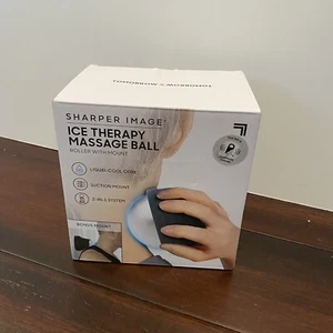 SHARPER IMAGE NUOVO CON ETICHETTE $50 rullo palla massaggio terapia ghiaccio con attacco ir2 - Foto 1 di 5