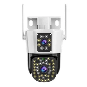 TELECAMERA IP CAM PTZ WIFI CAMERA DOME WIRELESS ESTERNO APP YOOSEE MICRO SD - Foto 1 di 6