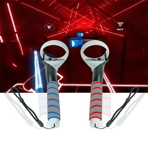 Expand Handle Grips For Quest2/ Rift s VR Game Controller Golf Extension Stick - Picture 1 of 10