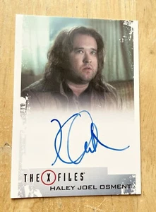 Rittenhouse Archives X-Files Haley Joel Osment as Davey James Autographed Card - Picture 1 of 2