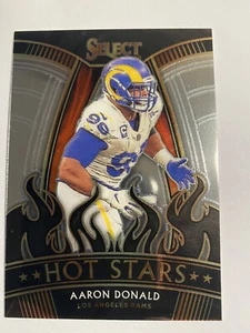 2020 Select Football Hot Stars Aarond Donald #HS6 Rams - Picture 1 of 1