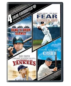 4 Filmfavoriten Baseball: Bang The Drum Slowly, Fear Strikes Out, Yankees, Cobb - Bild 1 von 2