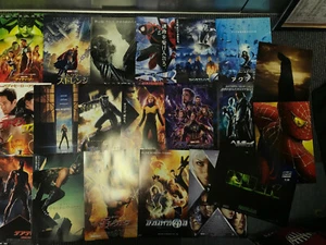 Japan Flyer x20! SET! Hulk Batman X-Men Hellboy Thor Ant-Man Kapitän. Marvel Elektra - Bild 1 von 11