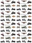 Harley Davidson Motorbike Personalised Birthday Gift Wrapping Paper ADD NAME