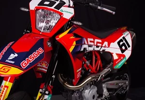 Gas Gas SM 700 2022 2023 2024 Supermoto Grafik Dekor Aufkleber SCRUB - Bild 1 von 12