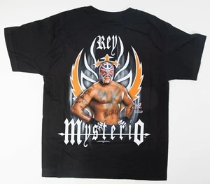 Rey Mysterio Signed WWE Shirt PSA/DNA COA Official 2004 Kids Autograph Wrestling - Picture 1 of 12