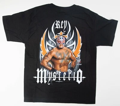 Rey Mysterio Signed WWE Shirt PSA/DNA COA Official 2004 Kids Autograph Wrestling - Image 1 of 4
