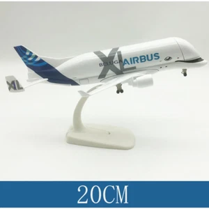 1:400 20cm A330 Airbus A330-700L Beluga mit Rädern Metall Flugzeug Flugzeug Modell Geschenk - Bild 1 von 11
