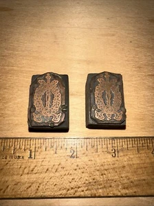 Print Block “ Beautiful Wreaths “ Copper Face Nice Details! - Picture 1 of 5