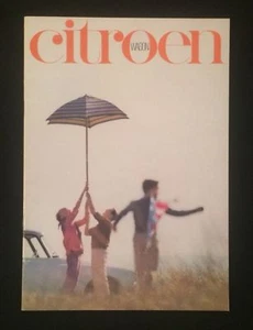Oldtimer seltener Verkaufsprospekt Citroen Wagon Händler - Bild 1 von 3