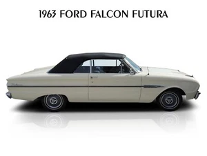 1963 Ford Falcon Futura Convertible NEW METAL SIGN: 9x12 Ships Free - Picture 1 of 1