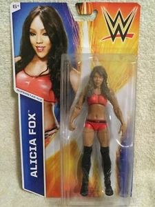 WWE Basic Alicia Fox Divas Series 47 Mint on Card Mattel Actual Item - Picture 1 of 2