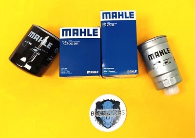 Land Rover 200Tdi & 300Tdi  OEM MAHLE Oil filter  & Fuel Filter ERR3340 AEU2147L - Image 1 of 3