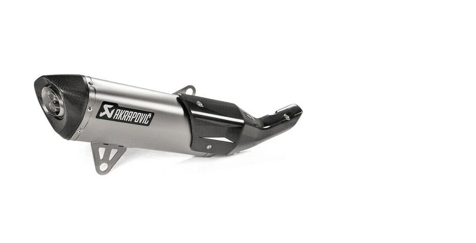 Akrapovic Terminale Scarico Slip On Omologato BMW C 400X / C 400GT S-B4SO2-HRT - Immagine 1 di 1