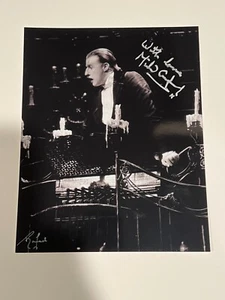 Foto firmada a mano del fantasma de la ópera 8 x 10 de Michael Crawford autografiada a mano - Imagen 1 de 1