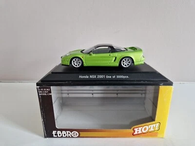 Ebbro 1/43 Honda NSX Type S - verde metallizzato - 2001 - 43326 - Immagine 1 di 4